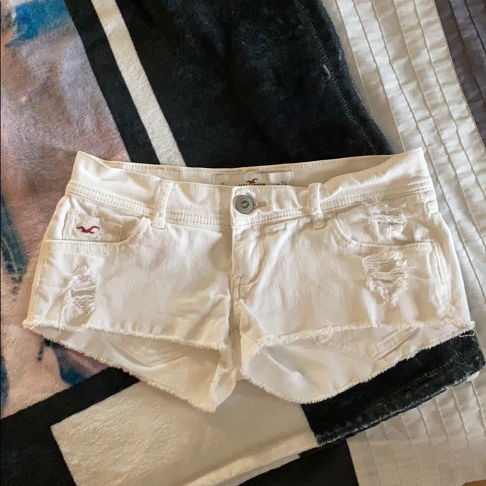 Hollister distressed shorts